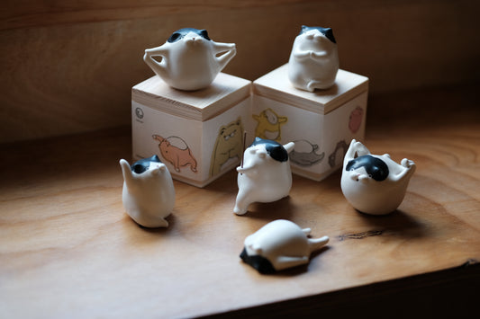 Cupclay | Na-meow-ste Blind Box - Black & White