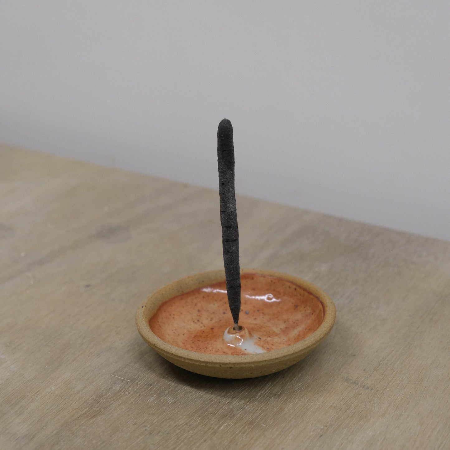 Incausa |  Stoneware Incense Holder (Shino)
