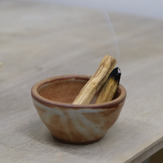 Incausa |  Stoneware Smudge Bowl (Shino)