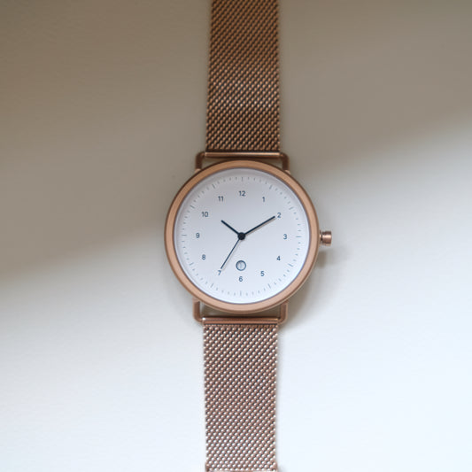 ESU | RR09 Mesh Strap (Rose Gold)