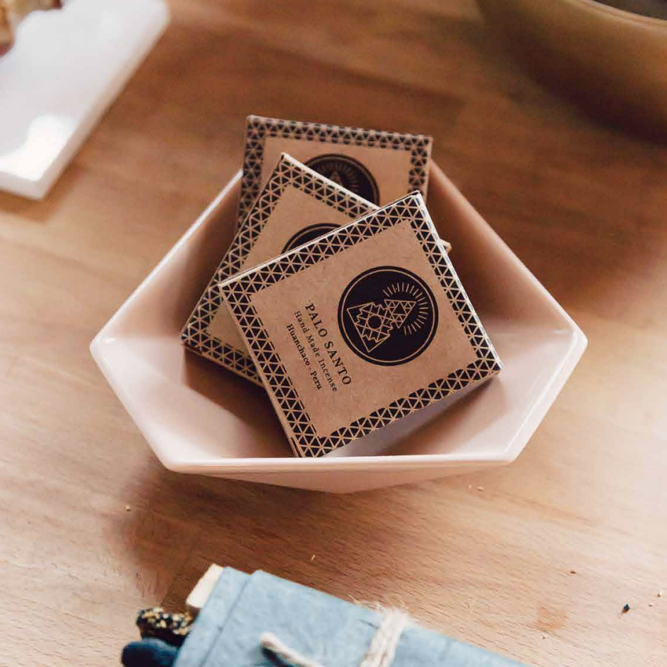 Incausa |  Palo Santo hand-pressed Incense Box